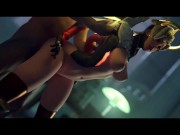 Preview 5 of Mercys Tits Bounce So Nice When Getting Fucked