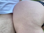 Preview 6 of We went on a trip and we wanted to have some FUN Blow job with a great view and CUM INSDE MY PUSSY