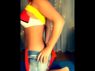 Misty trains her Squirtle