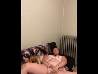 sex doll, solo female, vertical video, female orgasm