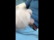 Preview 3 of Car masturbation, jerking-off and cumming in my car and jizzing on my hand. Verbal too.
