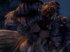 Video Female Dovahkiin Meets Some Monsters In Skyrim (Compilation, Troll, Werewolf, Giant, and Gargoyle)
