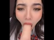Asian Blowjob Queen with Huge Boobs will Show you how to Suck a ...
