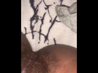 Petite  petite hairy pussy masturbation +discharge crust