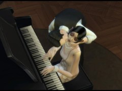 Video Flapper babe Jazz Gatsby gets fucked on the piano