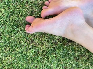 feet, verified amateurs, outdoors