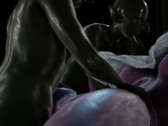 Dark Elf Gang Banged By Goblins - Screenshot 9 of 16 - Goblins