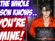Preview 1 of [Spicy!!] Prison Boyfriend Marks You His..M4M [Lovers In The Cell] Inmate Audio (Deep Voice)