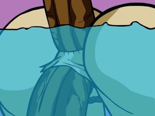 Big booty Lebanese_freaks get turned_out by BBC