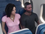 Preview 2 of Latin MILF gets fucked in an airplane
