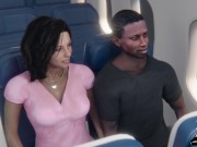 Preview 3 of Latin MILF gets fucked in an airplane