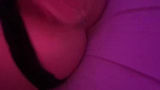 Brincalhão Creampies em toda a cama solo masterbation dildo 7 polegadas BWC