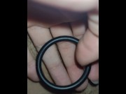 Preview 5 of Unboxing and reviewing / cock ring / Using it