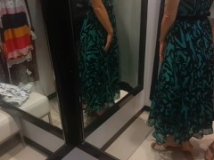 Watching a Sexy Friend in the Fitting Room