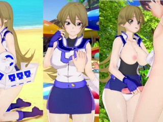 [hentai Game Koikatsu! ] Sex s re Nula Velké Kozy YuGiOh! Asuka Tenjoin.3DCG Erotické Anime Video.