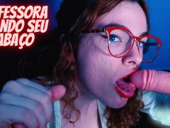 Professora ensinando alunos a foder  ASMR Roleplay 2022