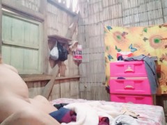 Comes to visit the ranch where I live... we got cold and we had rough sex