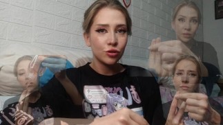 Cuckold humiliation dirty talk and JOI on russian from your hot girlfriend Evelyn