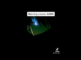 Утренний урок ASMR