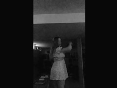 Silently I Tease You In My Darling Dress