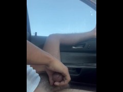 Driving around naked