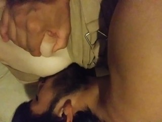 Petite Asian Mixed Babe - Nipples Sucked and Wet Pussy Tongue Fucked