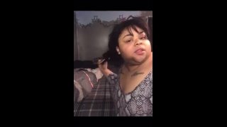 Ebony Latina Shows Her Vagina