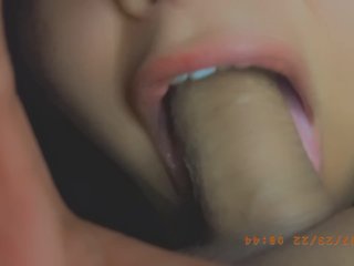 Blow job quick to cum