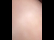 Preview 1 of JUST THE TIP STRETCHING PAWG MILF WITH BBC WHILE ASLEEP DREAMING ASMR CREAMY PUSSY GROOL SOUNDS