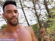 Preview 6 of Naked hiking end on Public masturbation on the mountains