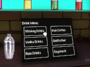 Preview 3 of Pixel ASMR bartender porn game