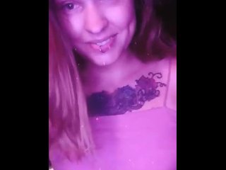 exclusive, attention, vertical video, solo female