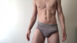 The Cumshot Of Twink In Booty Shorts Is Enormous