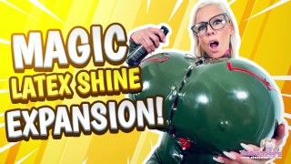 PREVIEW Of The Magic Latex Shine Breast Expansion