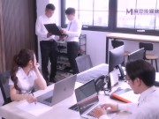 Preview 1 of ModelMedia Asia-Poor Colleague Is My Slutty Anchor-Ling Xiang-MD-0248-Best Original Asia Porn Video