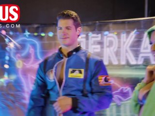 Jerkaoke - Armani Dream Gives Astronaught A Blow Job That's Out Of This World