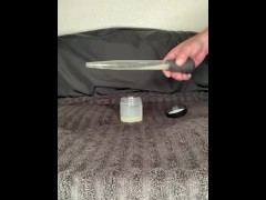 Loading a turkey baster of my thawed cum loads  - Screenshot 14 of 16 - Jizz