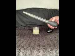 Loading a turkey baster of my thawed cum loads  - Screenshot 8 of 16 - Frozen Cum