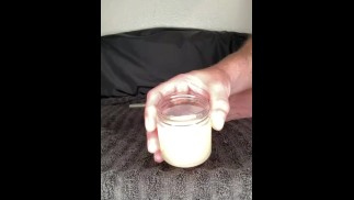 Загрузка индюшачьего бастера из моей размороженной спермы 