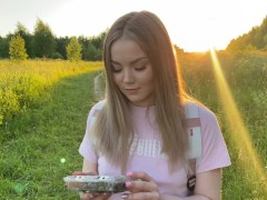 Новоиспеченная женушка изменила мужу КУКОЛДУ с ЛЕСНИКОМ во все дырочки 5/16