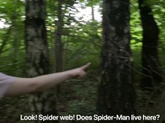 Новоиспеченная женушка изменила мужу КУКОЛДУ с ЛЕСНИКОМ во все дырочки 6/16