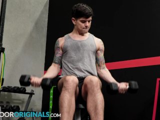 Hot Muscle Fucks The Gym Bro - Dakota Payne, Trevor Brooks - NextDoorStudios screenshot number 1