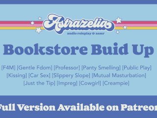 [Patreon_Preview] Bookstore Build Up [Professor] [Gentle Fdom] [Public Sex] [Mutual_Masturbation]