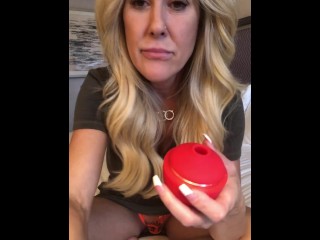 The "Forbidden apple" sex toy review by Brandi Love