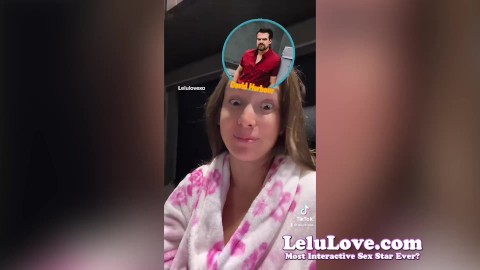 Babe shares celeb crushes b4 masturbating til her fingers hurt & behind scenes cumshot - Lelu Love