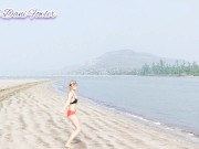 Preview 4 of A Sexy Tourist At The Beach