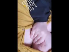 Big Tit Hoe Touches Herself for Pornhub While Her Husband's Distracted