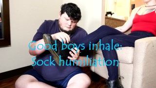 Sock Humiliation TEASER CLIP Good Boys Inhale