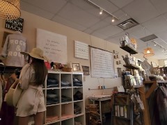 Caught flashing pussy while shopping without panties on! - Screenshot 3 of 16 - Upskirt No Panties