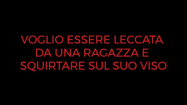 PAROLE E FRASI DI FANTASIE FEMMINILI SULLO SQUIRTING